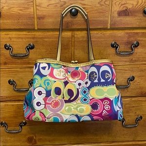 Colorful Coach Purse